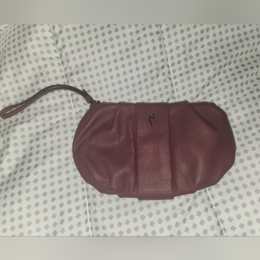 Simply Vera by Vera Wang Burgandy Wristlet Bag